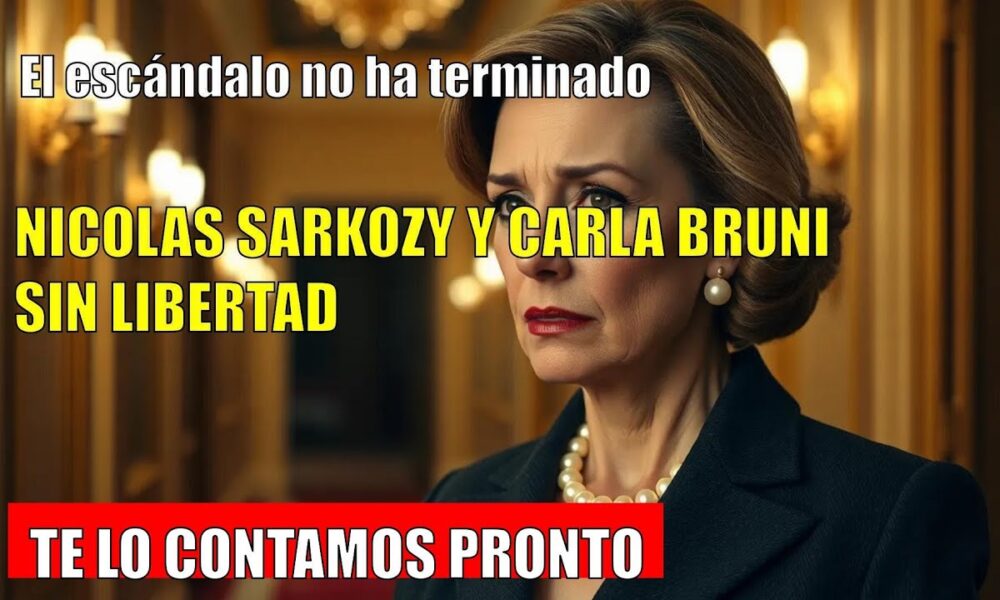 Carla Bruni destrozada ante la prisión de Sarkozy: ¿qué pasará ahora?