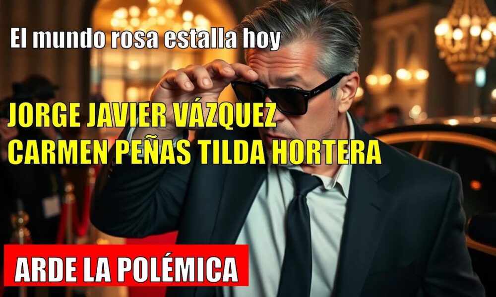 Carmen Peñas tilda a Jorge Javier Vázquez de hortera y desata debate