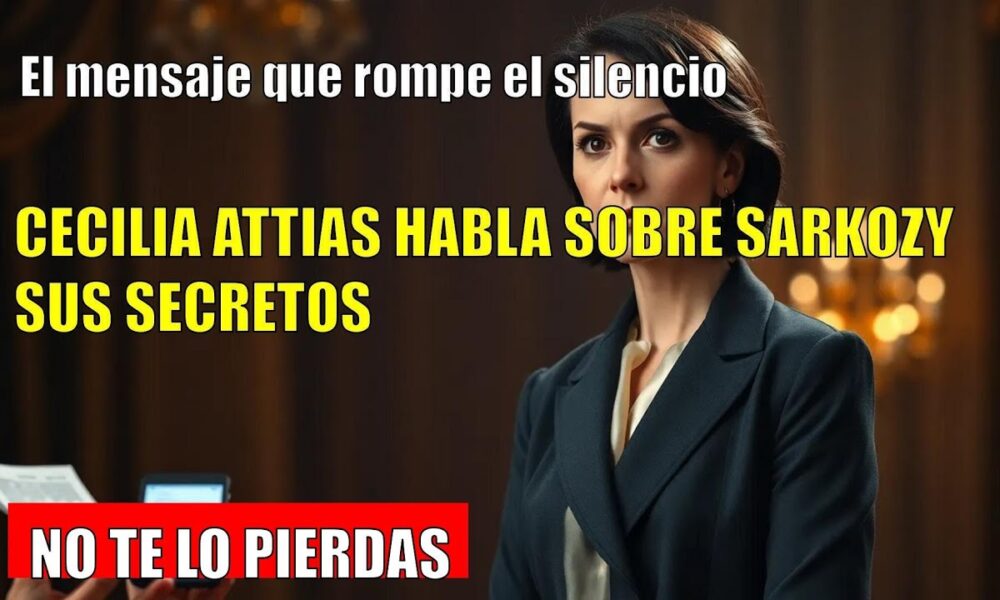 Cécilia Attias rompe el silencio: su mensaje tras la condena de Sarkozy
