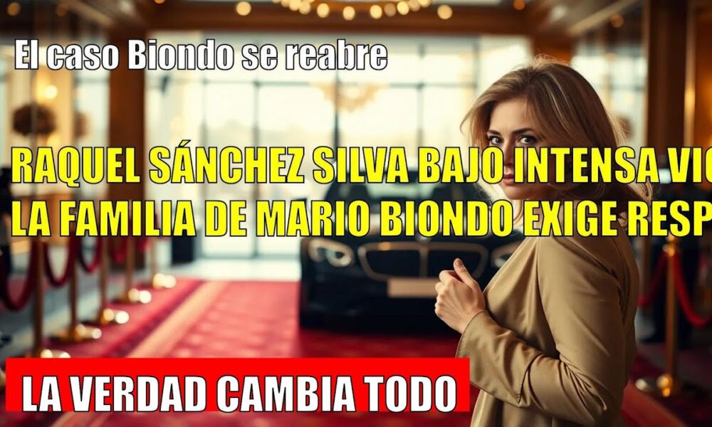 El caso Biondo se reabre: ¿reabrirán el juicio contra Raquel Sánchez Silva?