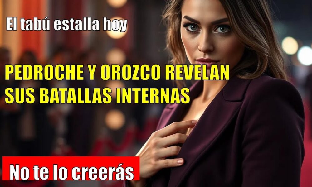 Famosos rompen el tabú de la salud mental: Pedroche y Orozco revelan sus batallas
