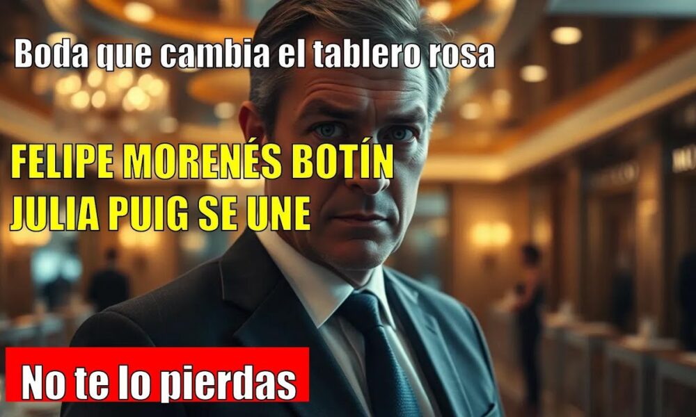 Felipe Morenés Botín se casa con la heredera Puig: dos dinastías se unen