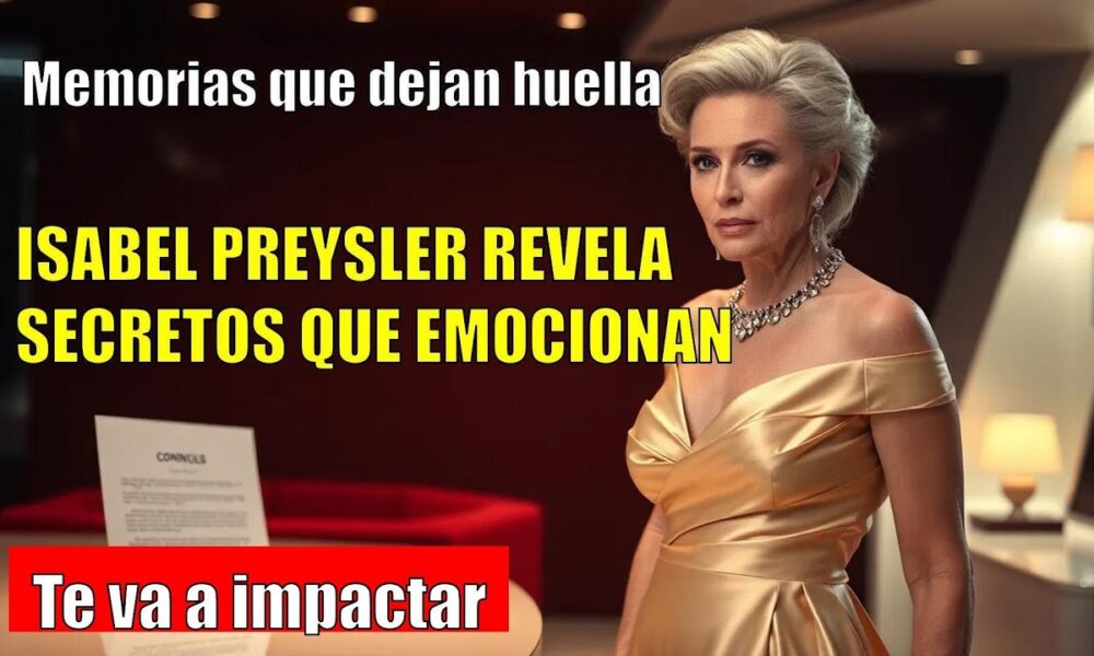 Isabel Preysler revela memorias: secretos, amor y su vida con Julio Iglesias