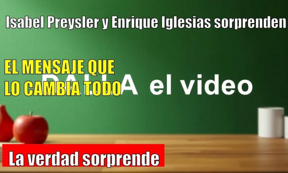 Isabel Preysler y Enrique Iglesias: la felicitación que sorprende tras la biografía