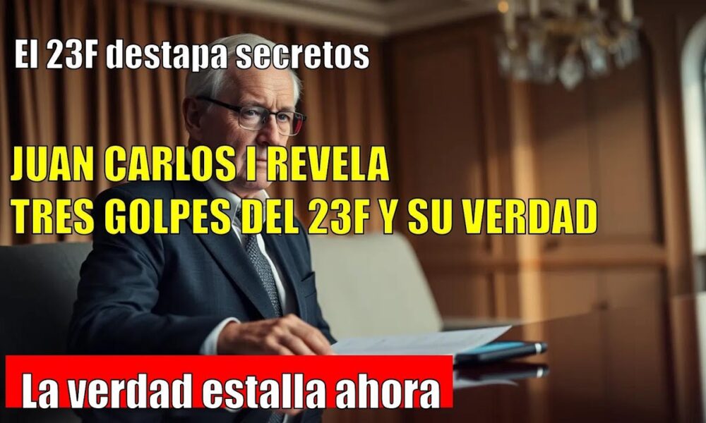 Juan Carlos I revela: tres golpes del 23F, la verdad que nadie contó