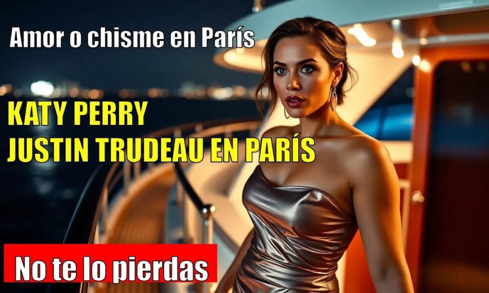 Katy Perry y Justin Trudeau: ¿amor en París o puro chisme?
