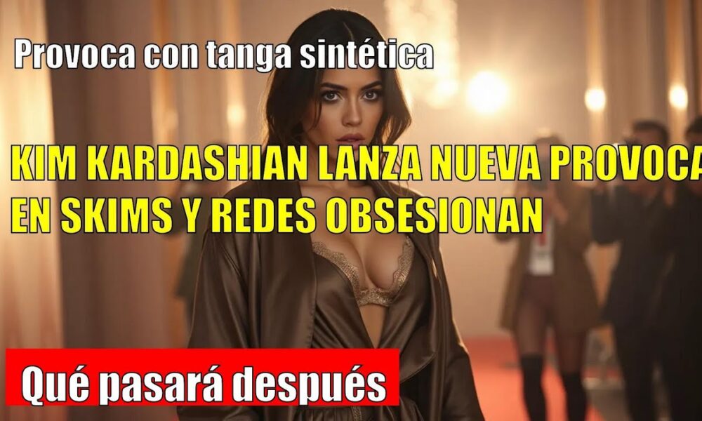 Kim Kardashian lanza tanga con pelo sintético: provocación y estrategia