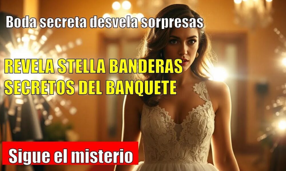 La boda de Stella Banderas: vestido bohemio y secretos del banquete