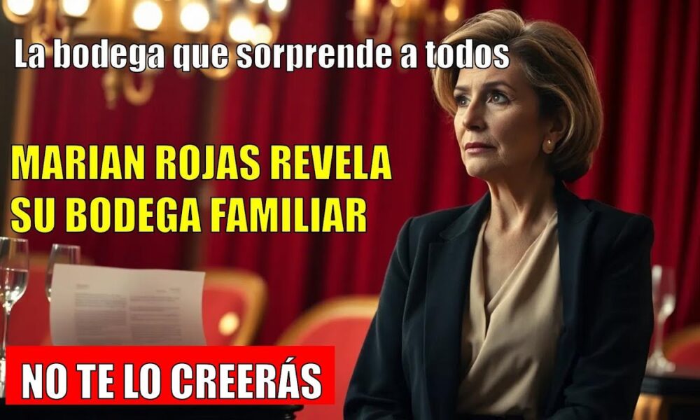 La bodega familiar de Marian Rojas: amor que da uvas en Alcorcón