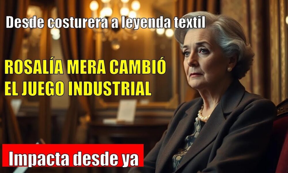 La infancia humilde de Rosalía Mera: de costurera en La Coruña a pieza clave de Inditex