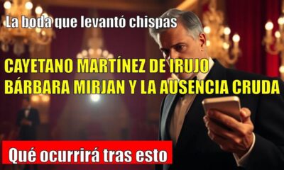La razón de la ausencia de los condes de Osorno en la boda de Cayetano