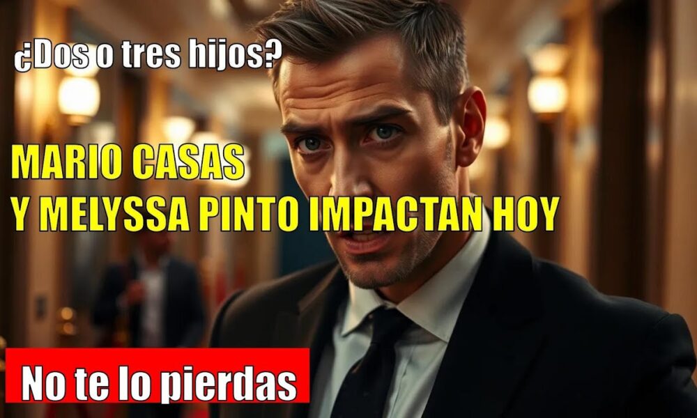 Mario Casas: ¿dos o tres hijos? Su plan para una familia