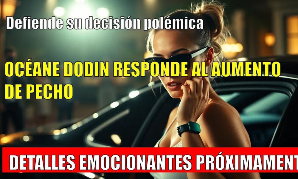 Océane Dodin se defiende tras su aumento de pecho: ¿un cambio estratégico?