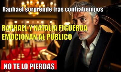 Raphael reaparece tras cancelar dos conciertos; ¿está al 100%?