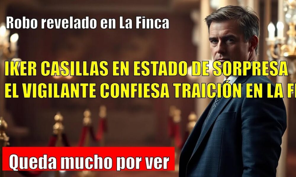 Robo a Iker Casillas: el vigilante confiesa y revela traición en La Finca