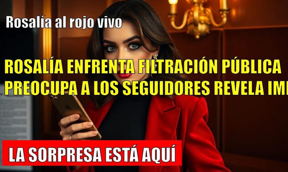 Rosalía enciende las redes tras filtración de LUX: ¿quién lo hizo?