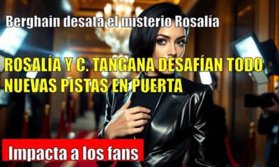 Rosalía lanza Berghain: ¿guiño a C. Tangana? Te lo contamos