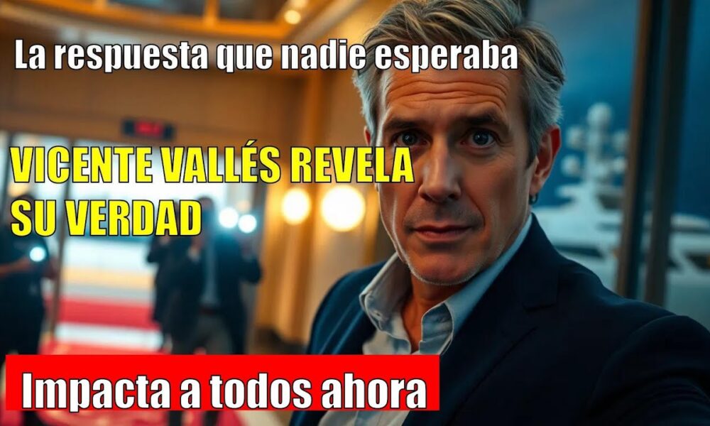 Vicente Vallés: ¿de izquierdas o de derechas? Su respuesta sorprende