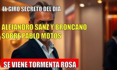 El GIRO de Alejandro Sanz que REVELA TENSIÓN entre Broncano y Motos