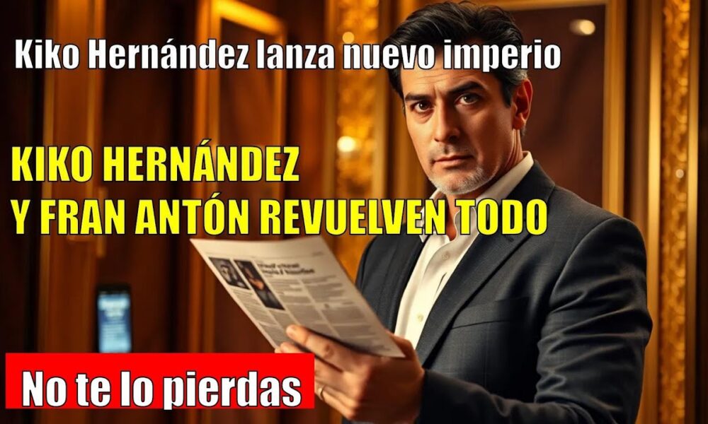 Kiko Hernández: de Sálvame a un imperio y un bar en Melilla