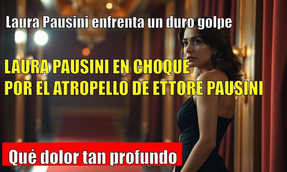 Laura Pausini destrozada tras la muerte de su tío en un atropello