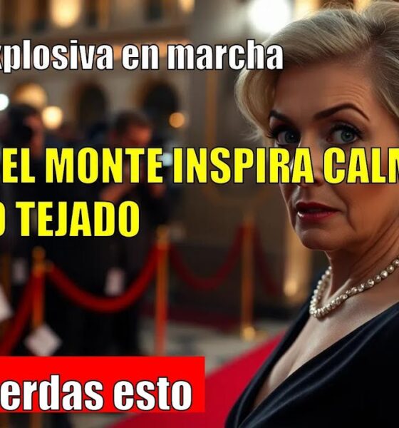 María del Monte, tranquila y arropada ante el caso de su sobrino Tejado