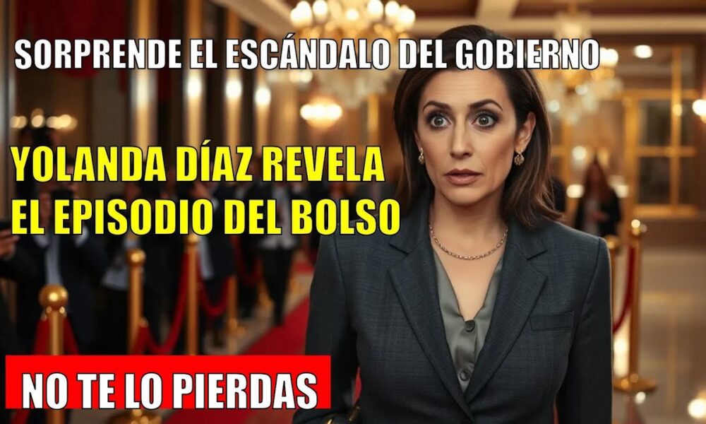 Yolanda Díaz y el bolso de su hija: la verdad que sacude al Gobierno