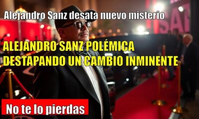 Alejandro Sanz: DESTAPA NUEVO CAPÍTULO POLÉMICA que sorprende