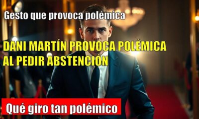 Dani Martín: el gesto que PROVOCA POLÉMICA y ABSTENCIÓN en MADRID