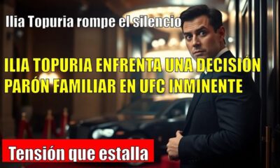 Ilia Topuria DESTAPA TENSIÓN FAMILIAR Y PARÓN EN UFC