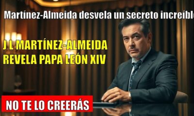 J. L. Martínez-Almeida DESVELA cómo es el Papa León XIV en las distancias cortas