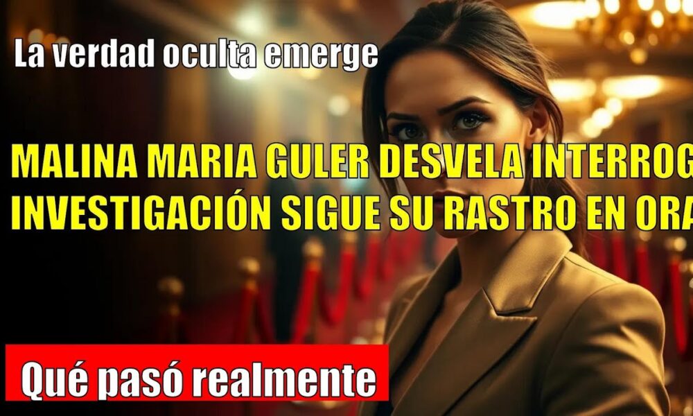 Malina Maria Guler DESVELA las circunstancias de su fallecimiento
