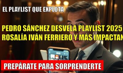 Pedro Sánchez DESVELA su playlist de 2025