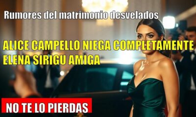 Alice Campello RESPONDE a los RUMORES sobre su MATRIMONIO