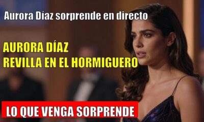 Aurora Díaz SORPRENDE acompañando a Revilla en El Hormiguero