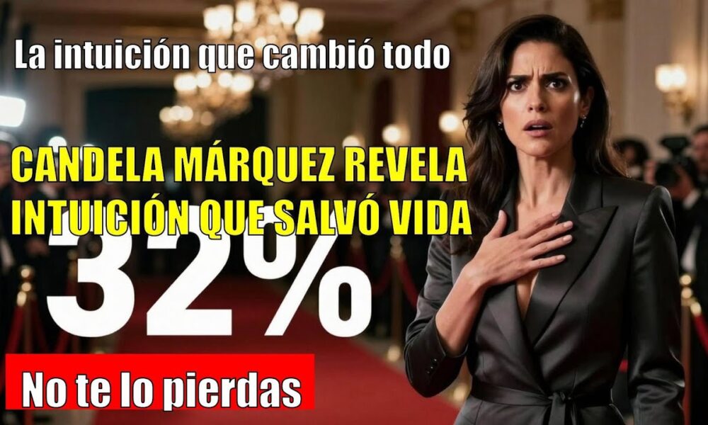 Candela Márquez ADMITE haber estado a punto de coger el tren de Adamuz