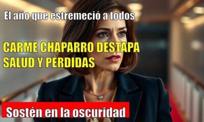 Carme Chaparro ASOMBRA con mensaje que resume el año más duro de su vida