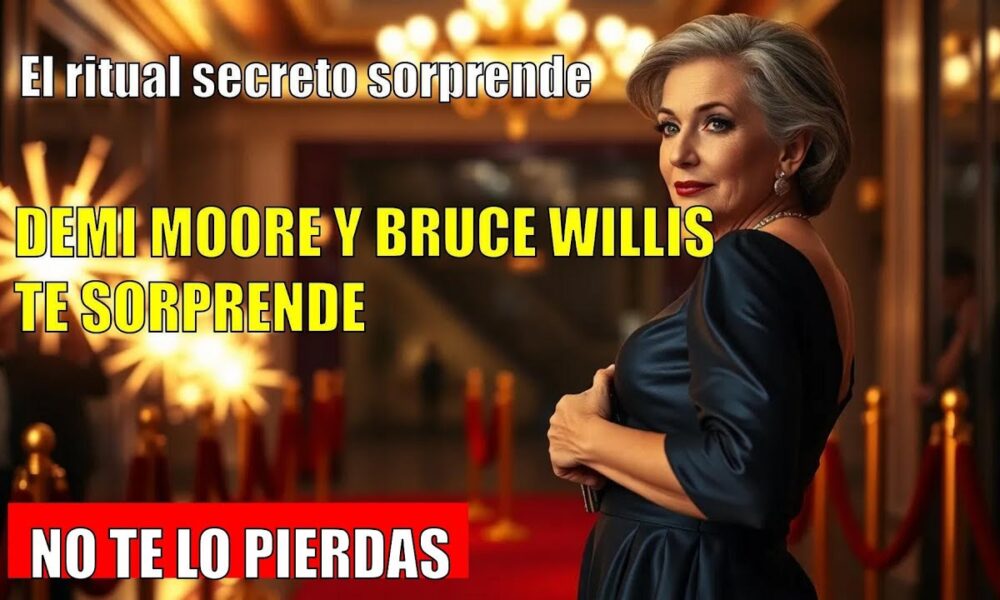 Demi Moore ADMITE su ritual de presencia con Bruce Willis