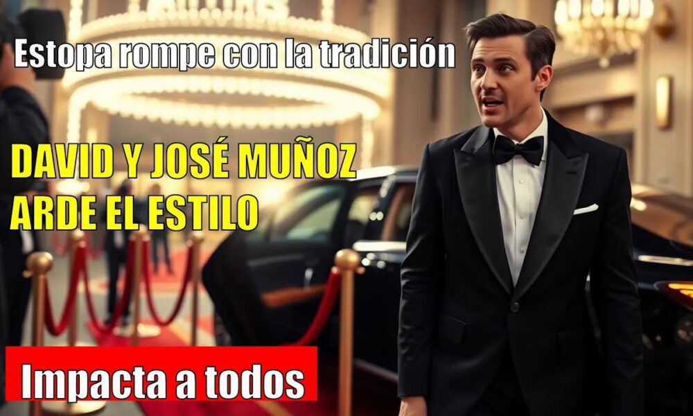 Estopa IMPACTA al combinar SASTRERÍA clásica con un estilo DISRUPTIVO