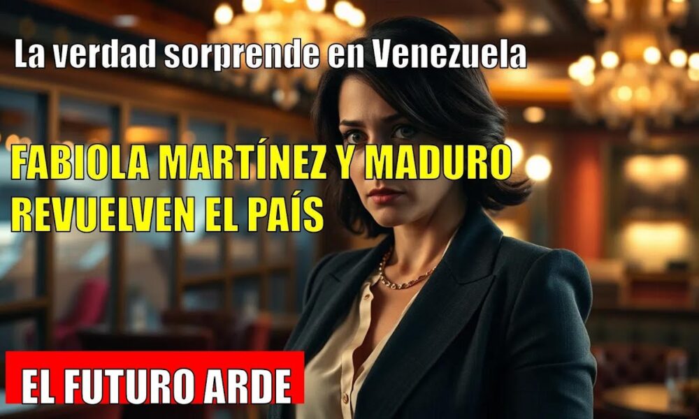 Fabiola Martínez OPINA sobre la situación de Venezuela tras la caída de Maduro