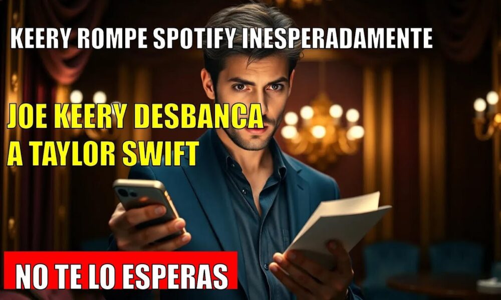 Joe Keery SORPRENDE al desbancar a Taylor Swift en Spotify