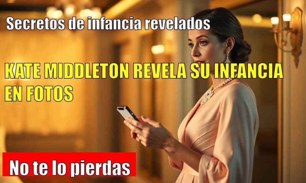 Kate Middleton CONMUEVE con sus RECUERDOS de infancia