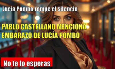 Lucía Pombo RESPONDE a los rumores de embarazo