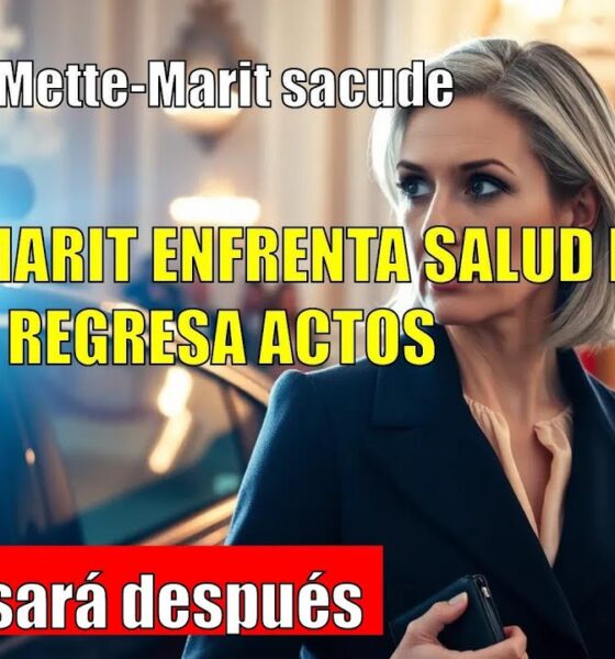 Mette-Marit CAMBIA su agenda por salud