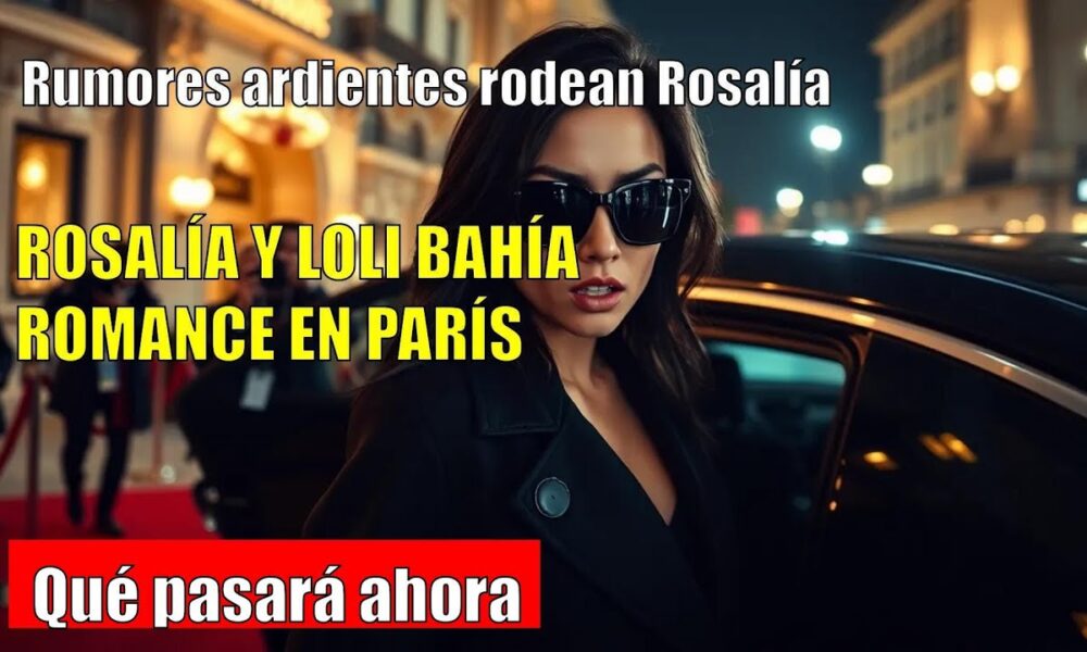Rosalía CAPTAN a Loli Bahia en París