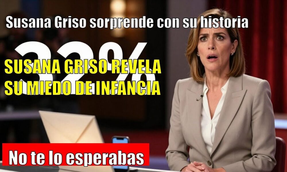 Susana Griso ADMITE haber sobrevivido a un ACCIDENTE de TREN