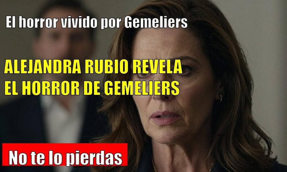Alejandra Rubio MUESTRA el horror vivido por los GEMELIERS