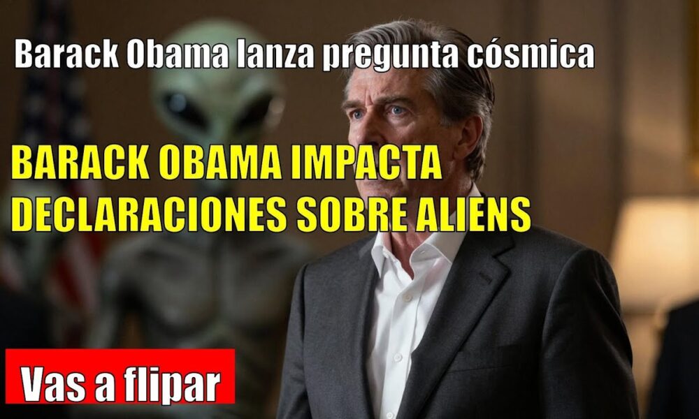 Barack Obama SORPRENDE al afirmar que existen alienígenas