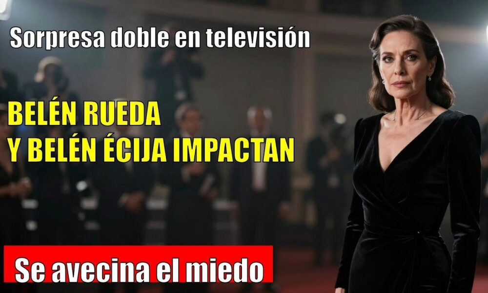 Belén Rueda LUCE junto a Belén Écija en El Hormiguero