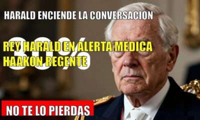 Harald de Noruega EMOCIONA con su estado de salud